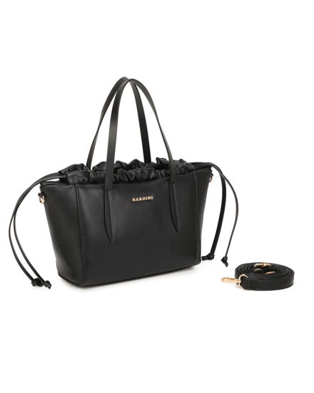 Immagine di BORSA 2MANICI ECOPELLE C/COULISSE SU ZIP