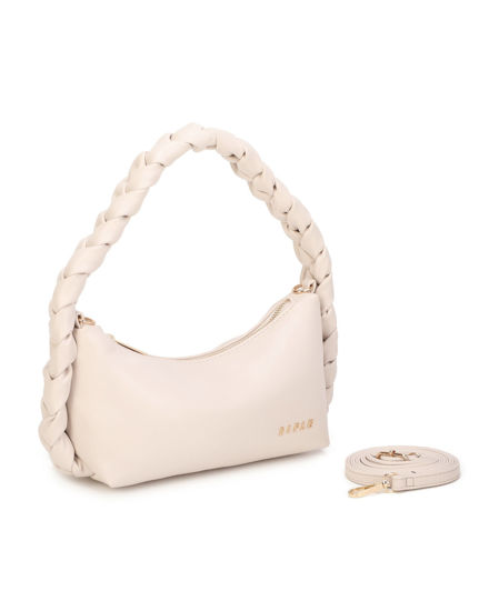 Immagine di MINIBAG A SPALLA C/MANICO TRECCIA GRANDE