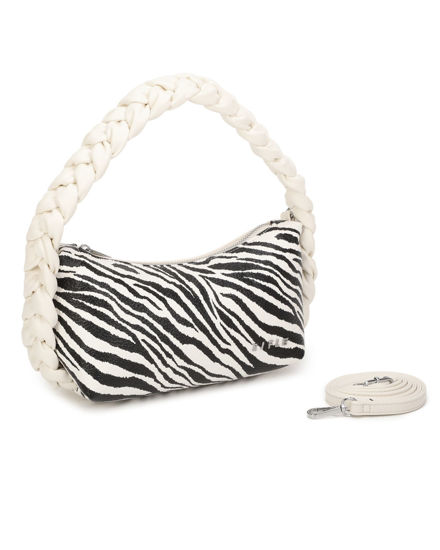 Immagine di MINIBAG A SPALLA C/MANICO TRECCIA GRANDE