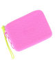 Immagine di FIAT 500 - Pochette fuxia in silicone con polsiera