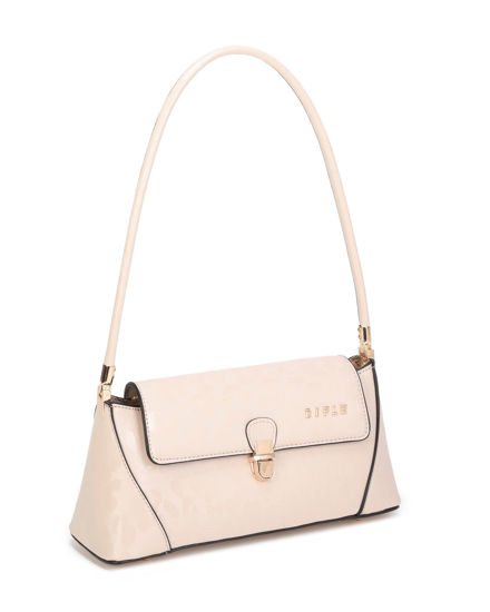 Immagine di BORSA A SPALLA PATTA E TUC VERNICE LEOP.