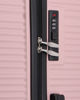Immagine di FIAT 500 - TROLLEY ROSA IN ABS 4 RUOTE CON COMBINAZIONE TSA