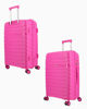 Immagine di RIFLE - TROLLEY FUXIA IN ABS 4 RUOTE CON COMBINAZIONE TSA