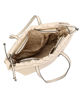 Immagine di NARDINI - Borsa shopping beige con coulisse, tracolla removibile