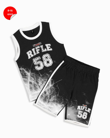 Immagine di BOY COMPLETO BASKET SMANICATO