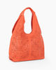 Immagine di NARDINI - Sacca due manici arancione traforata con pochette interna estraibile