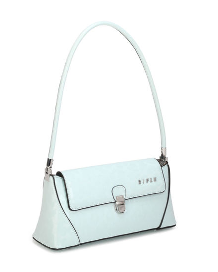 Immagine di BORSA A SPALLA PATTA E TUC VERNICE LEOP.