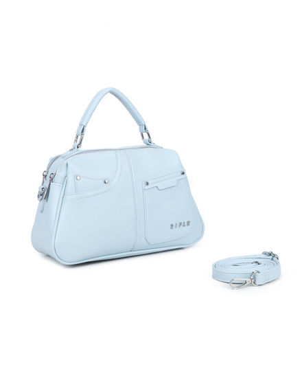 Immagine di BORSA BOWLING 1MAN.2ZIP TASCHE JEANS DAV