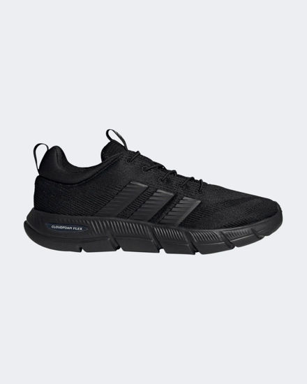 Immagine di ADIDAS - SCARPA NERA CLOUDFOAM FLEX ELASTIC LACES WIDE FIT DA UOMO - HQ2548
