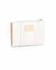 Immagine di LAURA BIAGIOTTI - Portafoglio bianco loggato con pattina