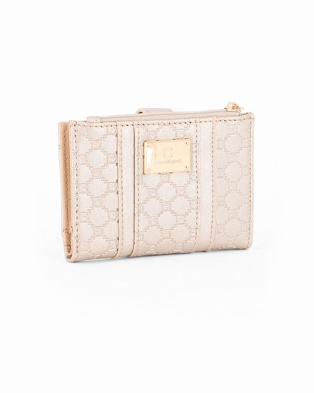 Immagine di LAURA BIAGIOTTI - Portafoglio platino loggato con pattina