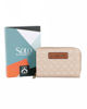Immagine di SOLO SOPRANI - Portafoglio beige loggato con due scomparti principali