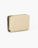 Immagine di SOLO SOPRANI - Portafoglio beige plissettato con due scomparti principali