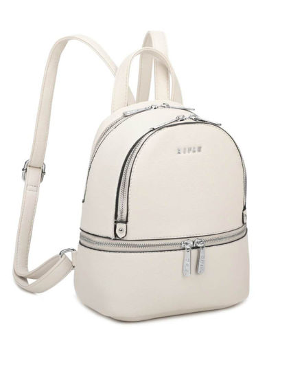 Immagine di ZAINO PICC.ECOPELLE 2ZIP+FONDO ZIP