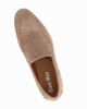 Immagine di CLASS MAN - Mocassino taupe scamosciato in VERA PELLE