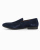 Immagine di CLASS MAN - Mocassino blu scamosciato in VERA PELLE