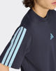 Immagine di ADIDAS - TSHIRT BLU  DA UOMO CON 3 BANDE - KE5605