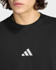 Immagine di ADIDAS - TSHIRT NERA DA UOMO CON BANDE TRICOLORE - KE5604
