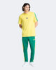 Immagine di ADIDAS - TSHIRT GIALLA DA UOMO CON 3 BANDE - KR7569