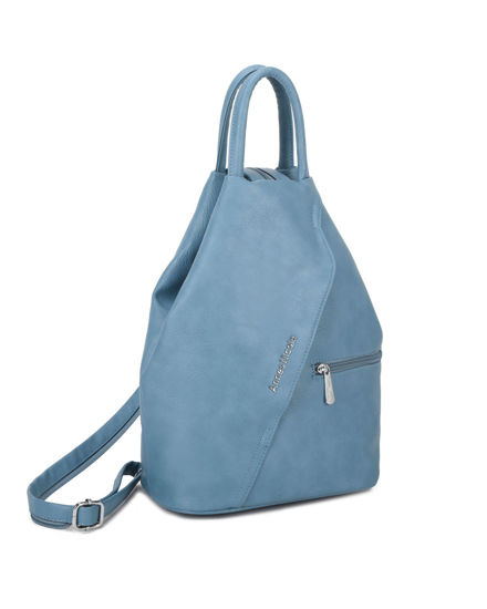 Immagine di ANNES NICOLE - Zaino avio due manici con doppia tasca frontale e spalline regolabili con zip