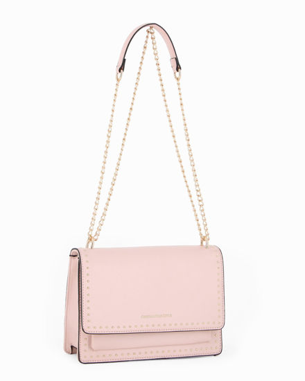 Immagine di CORTINA POLO STYLE - Tracolla nude con patta e tasca frontale, dettaglio rivetti