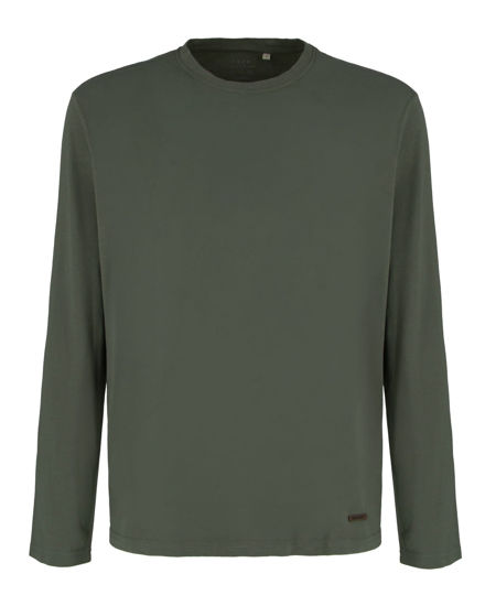 Immagine di YELLOW DOG - Tshirt manica lunga basic militare da uomo