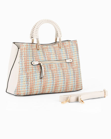 Immagine di BORSA 2MAN.INTRECCIATI C/ZIP FRONTALE