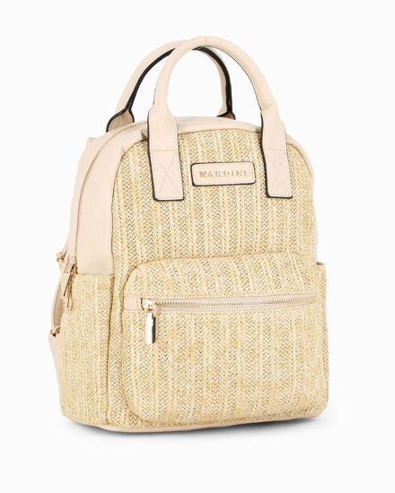 Immagine di ZAINO PAGLIA 2MANICI+TASCA DAVANTI