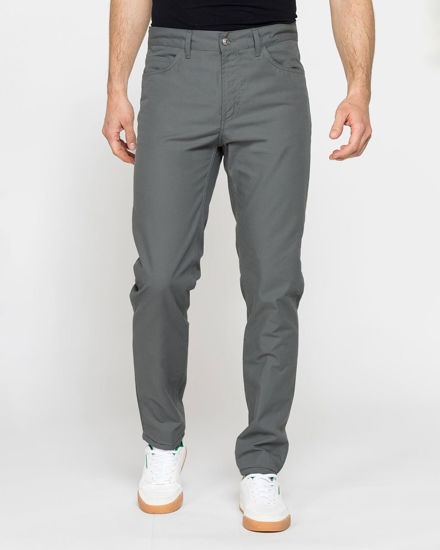 Immagine di CARRERA - Pantalone 5 tasche in cotone grigio chiaro da uomo