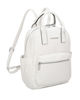 Immagine di NARDINI - Zaino bianco multitasche intreccio con due manici