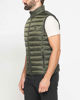 Immagine di CARRERA - Gilet 100 grammi in tessuto ripstop verde militare da uomo