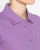 Immagine di CARRERA - Polo manica corta in tessuto piquet viola da donna
