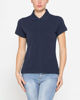 Immagine di CARRERA - Polo manica corta in tessuto piquet blu da donna