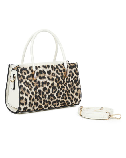 Immagine di RIFLE - Minibag due manici maculata con tracolla removibile