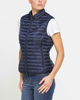 Immagine di CARRERA - Gilet 100 grammi ultralight in tessuto ripstop blu da donna