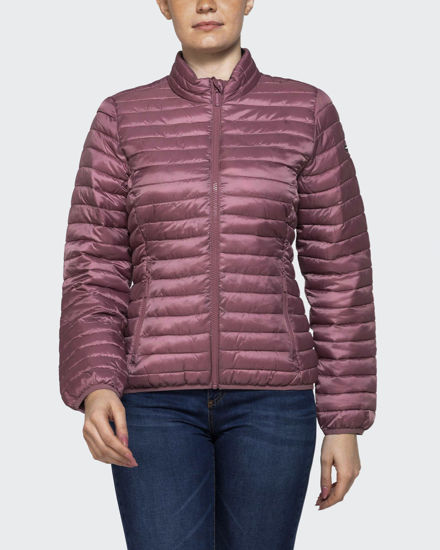 Immagine di CARRERA - Giubbino coreano 100 grammo in tessuto ripstop rosa antico da donna