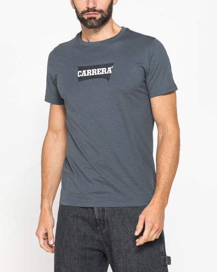 Immagine di CARRERA - Tshirt mezza manica in jersey con stampa logo frontale