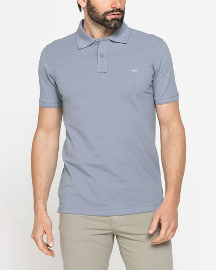 Immagine di CARRERA - Polo manica corta in piquet di cotone organico celeste