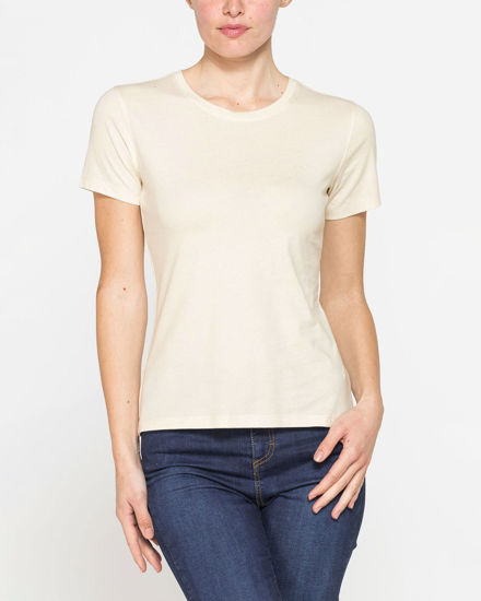 Immagine di CARRERA - Tshirt panna mezza manica basic in jersey