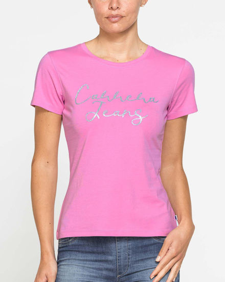 Immagine di CARRERA - Tshirt mezza manica in jersey di cotone con stampa frontale