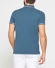 Immagine di CARRERA - Polo manica corta in piquet blu polvere