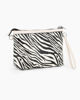 Immagine di NARDINI -  Pochette zebrata con polsiera, tracolla removibile