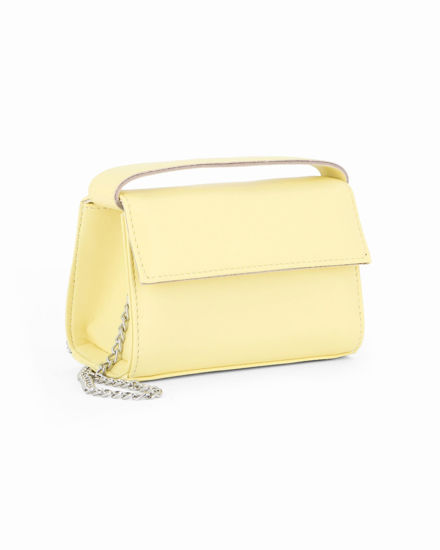 Immagine di TATOO - MINIBAG GIALLA VERNICE UN MANICO - 2034