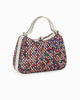 Immagine di DIVAS - Clutch rigida multicolor in strass con due manici e pomello