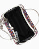 Immagine di DIVAS - Clutch rigida multicolor in strass con due manici e pomello