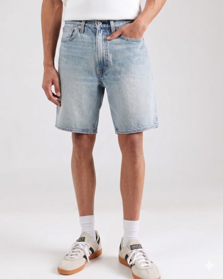 Immagine di SHORT 468 LOOSE LIGHT WORKOUT LT.INDIGO