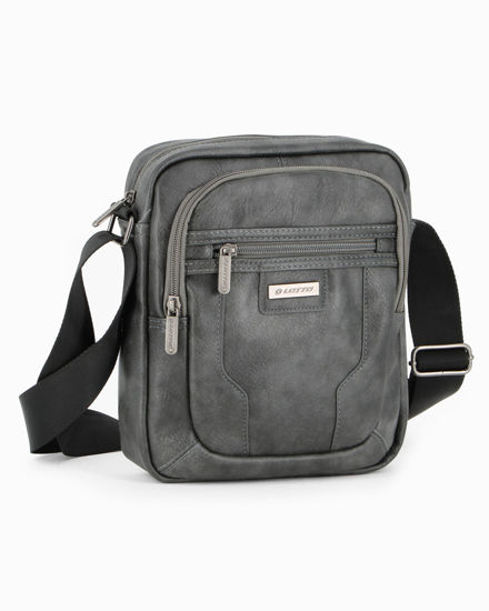 Immagine di LOTTO - Borsello grigio con doppia tasca frontale