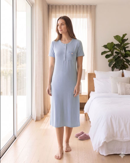 Immagine di DONNA CAMICIA DA NOTTE MM SERAFINO