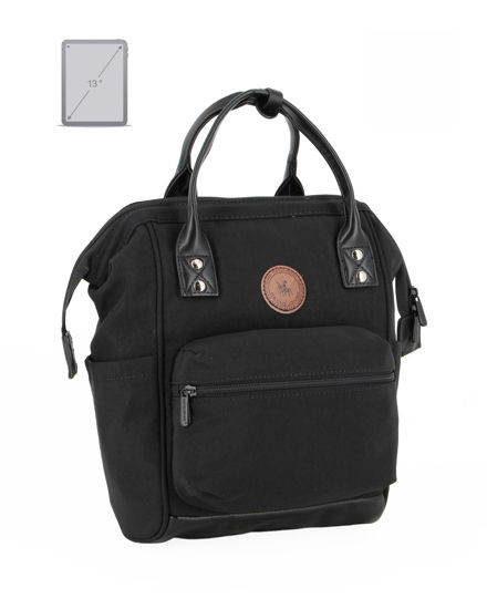 Immagine di ZAINO IN TESSUTO 2MAN. C/TASCA FRONTALE