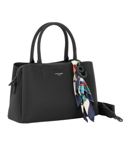 Immagine di BORSA A MANO 2MANICI C/CHARM+FOULARD